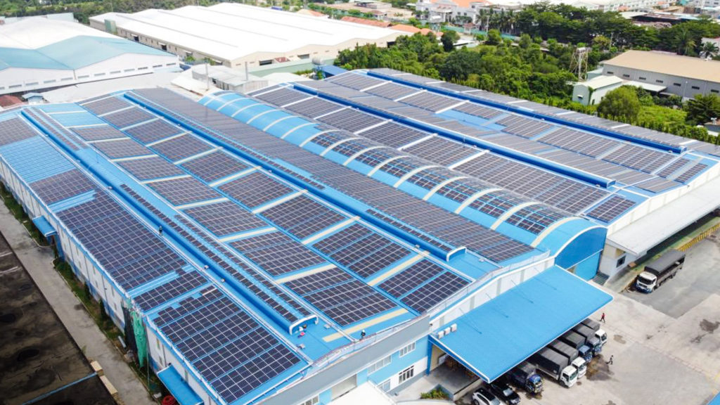 Hệ thống năng lượng mặt trời cho Bao bì Đông Nam Việt