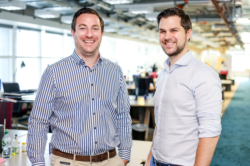 ecoligo's CEO Martin Baart and CFO Markus Schwaninger